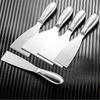 1Pc Stainless Steel Thickened Wooden Handle Cleaning Putty Knife, Multi-functional Putty Scraping Artifact Integrated Putty Knife Without Hurting
