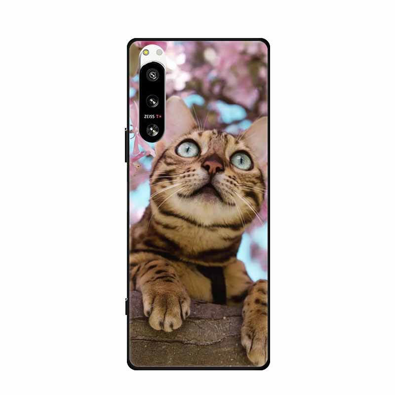 Крутой силиконовый чехол для Sony Xperia 5 IV Чехол с принтом Модный мягкий задний чехол для Sony Xperia 5IV Чехол-защита Печатные корпуса