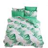 Ultra-soft Tropical Leaf Quilt Cover Doona Cover Duvet Cover Bedding Set Single Double King