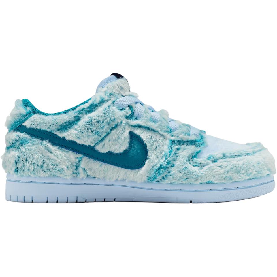 Nike (GS) Dunk Low 'Снежный человек' Зеленый Бездны/Небесно-голубой/Белый IM7171-301