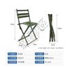 Lion Outdoor Folding Fishing Stool with Backrest