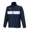 Soccer Warmer Shirt Dress Navy Jacket, Water-Repellent, (P2MEB590)