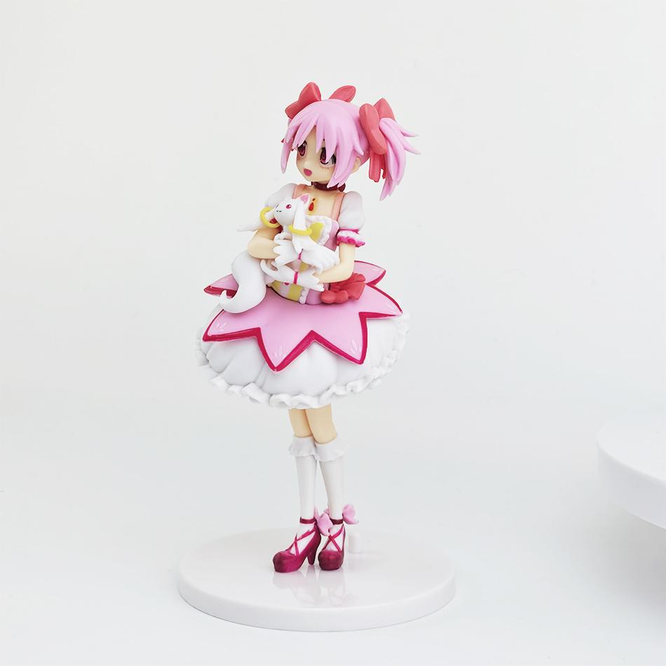 Аниме Магикано 14см Пуэлла Маги Мадока Магика Фигурка ПВХ Модель Кукла Настольное Украшение Фигурка Действия Коллекционные Игрушки Подарки