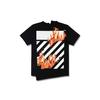 OFF WHITE Весна-Лето 2019 Футболка Мужская Черная OMAA032S181850781088
