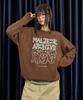 WAIKEI Maltese Archive Line Graphic Knit Ver.2 Brown