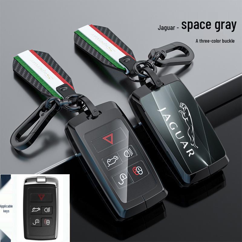 Jaguar Key Cover for XEL, XFL, E-Pace, F-Pace, F-Type, XE, XF, I-Pace, XJL Models (Unisex)