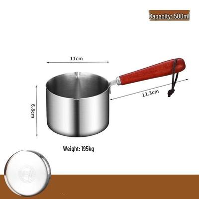 Мини-кастрюля для горячего масла Wutuo из нержавеющей стали 316