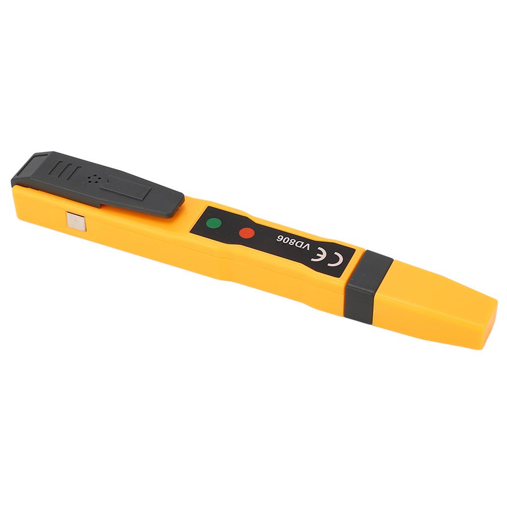 Бесконтактный тестер напряжения ручка детектор инструмент для проверки цепи переменного тока со звуковой световой сигнализацией