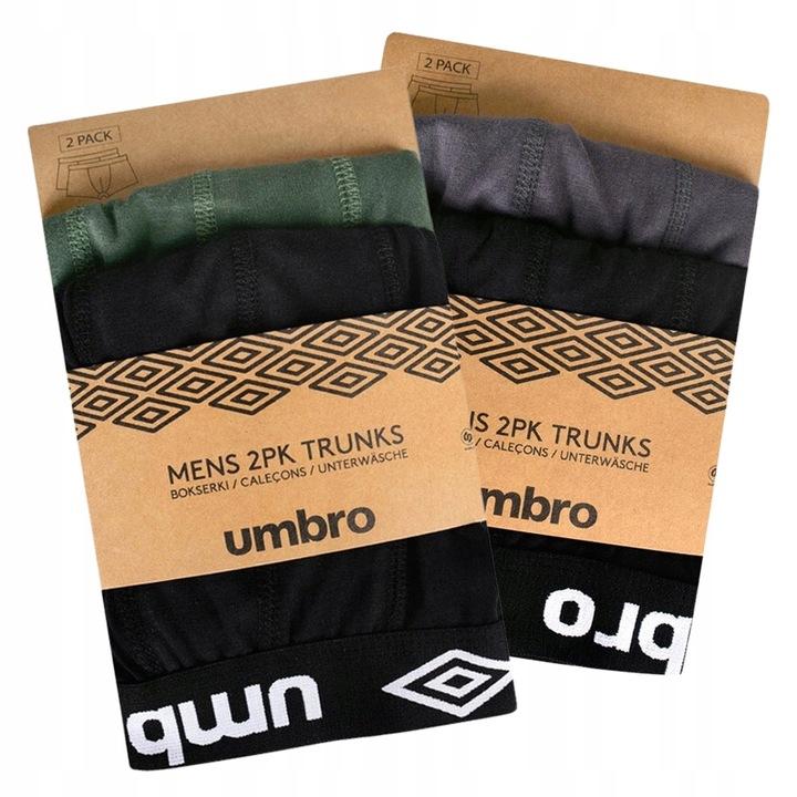 Мужские боксеры Umbro, 4 штуки, 0197, разноцветные