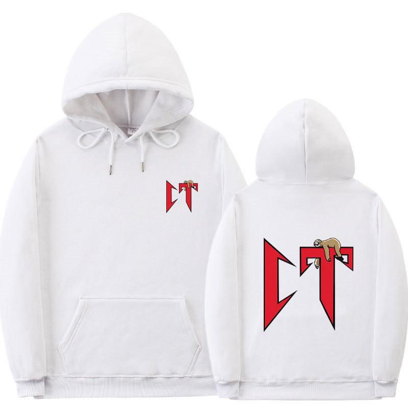 Fashion Printed Hooded Sweatshirt Loose Fit Sportswear Men Women Youth