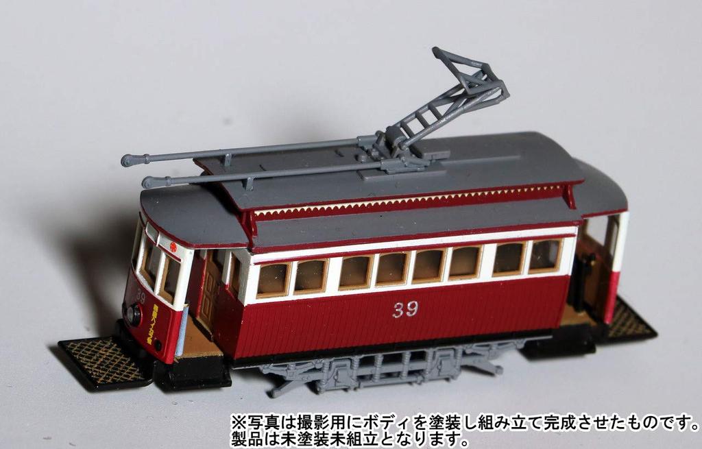 N-Koya N Gauge Hakodate City Enterprise Bureau Transportation Department 30-type Train Haikara-go Unpainted Unassembled Plastic Kit 15011 Railway