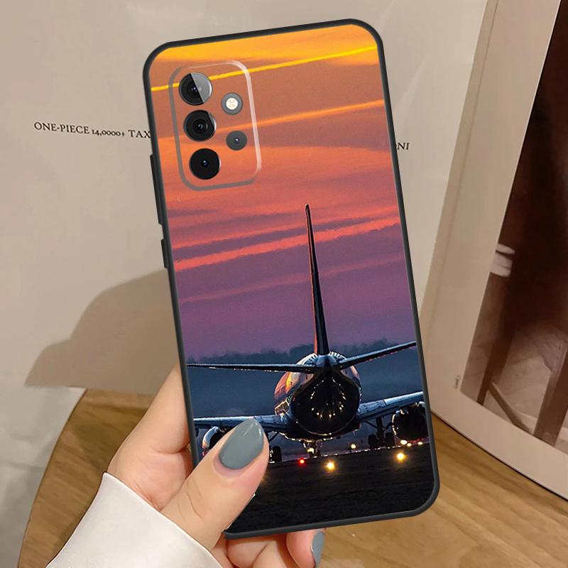 Кейс для самолета для Samsung Galaxy A34 A54 A17 A35 A55 A06 A16 A26 A36 A56 A53 A32 A52 A33 A13 A14 A15