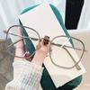Women'S New Trend Myopia Glasses Large Square Frame Eyeglasses For Men Women Big Fashion Style Short-Sighted Clear Lens Eyewear