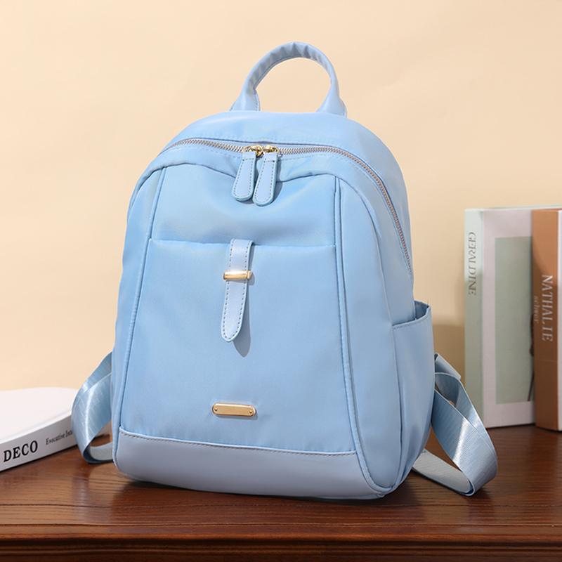 Рюкзак большой емкости, женский водостойкий нейлоновый тканевый дорожный рюкзак, школьная сумка для студентов