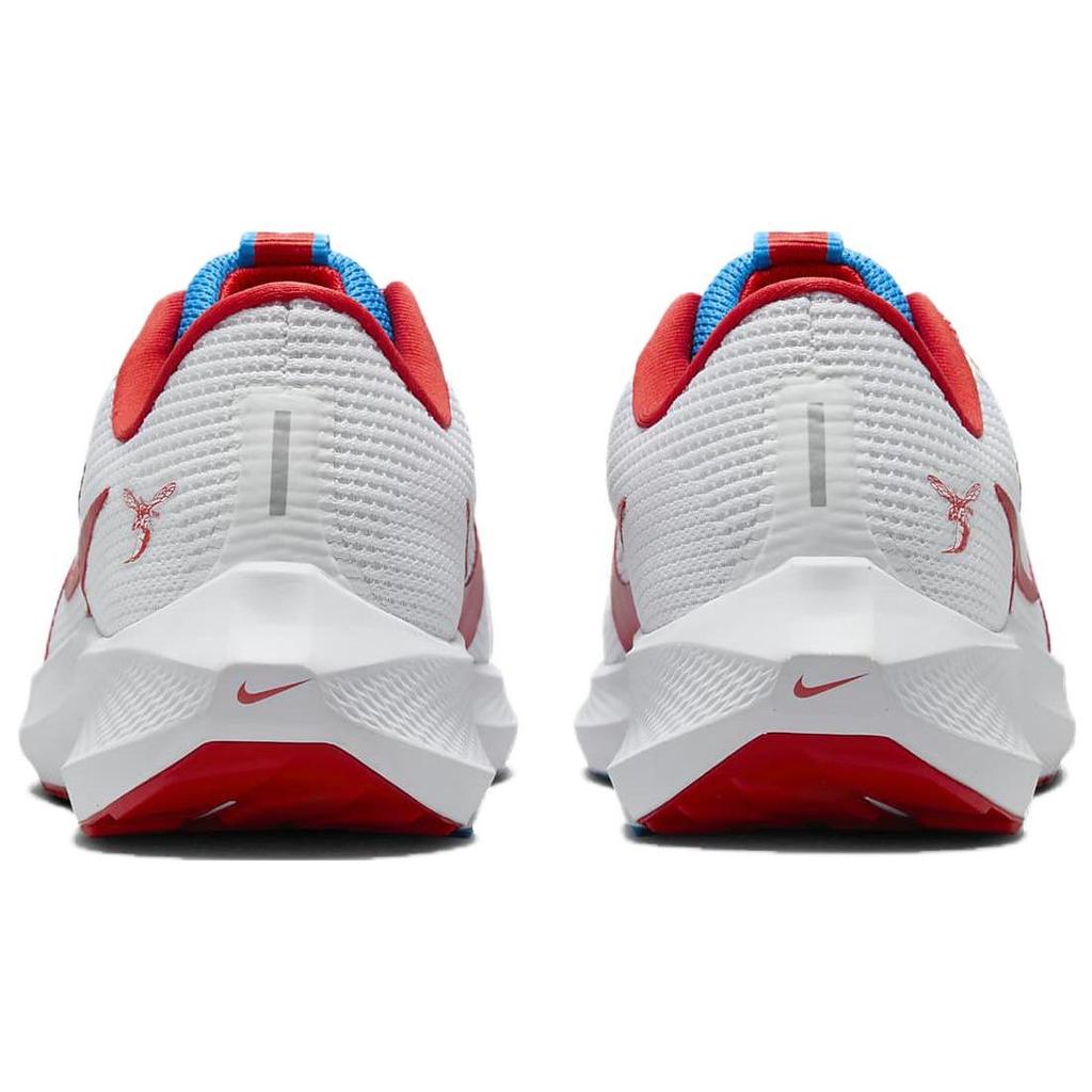 Nike Кроссовки Air Zoom Pegasus 40 Delaware State мужские белые с синим свечением Pimento DZ5955-100