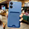Для POCO X8 Pro Max Чехол-кошелек с держателем для карт для Mi POCO X8pro Конфетный Матовый Мягкий Силиконовый Задний Чехол Защита от Отпечатков Пальцев