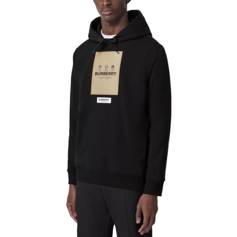 Burberry Худи с логотипом Owie Label 80571001