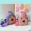 Cute Cartoon Printed Crossbody Bag For Kids Lightweight And Breathable Ideal For Daily Use