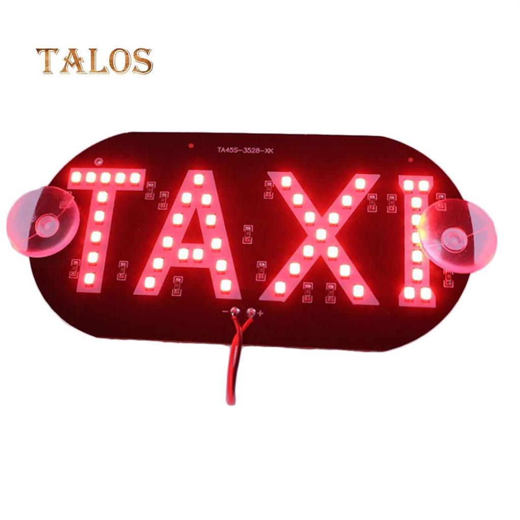 Taxi Cab Windscreen Windshield Sign LED Light Car High Brightness Lamp Bulb Car's Accessory