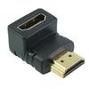 V1.4 HDMI-совместимый адаптер-переходник 90 градусов (правый угол), штекер-гнездо, для 1080P 3D TV, LCD HDTV