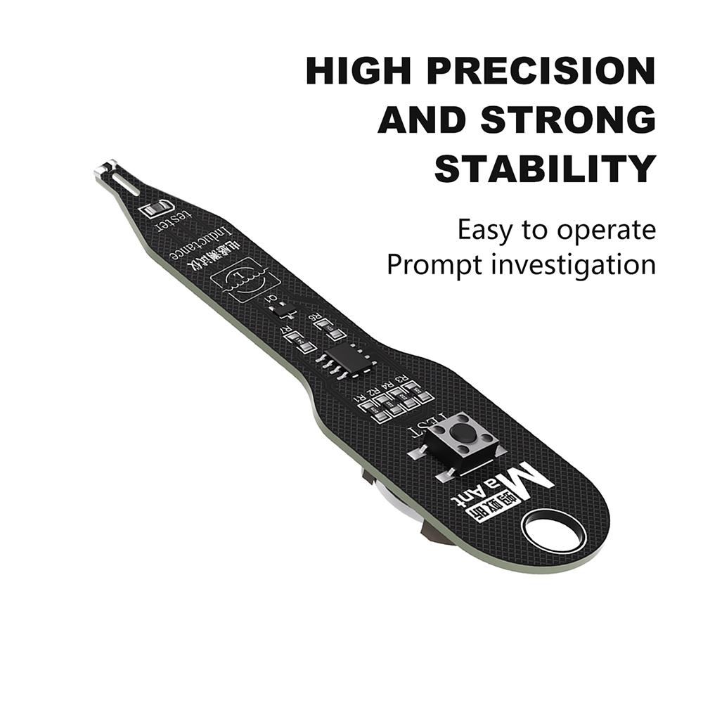 M093 M093B Inductance Tester Electromagnetic Induction Quick Fault Check PC Repair Motherboard Coil Tester Inductor Detector