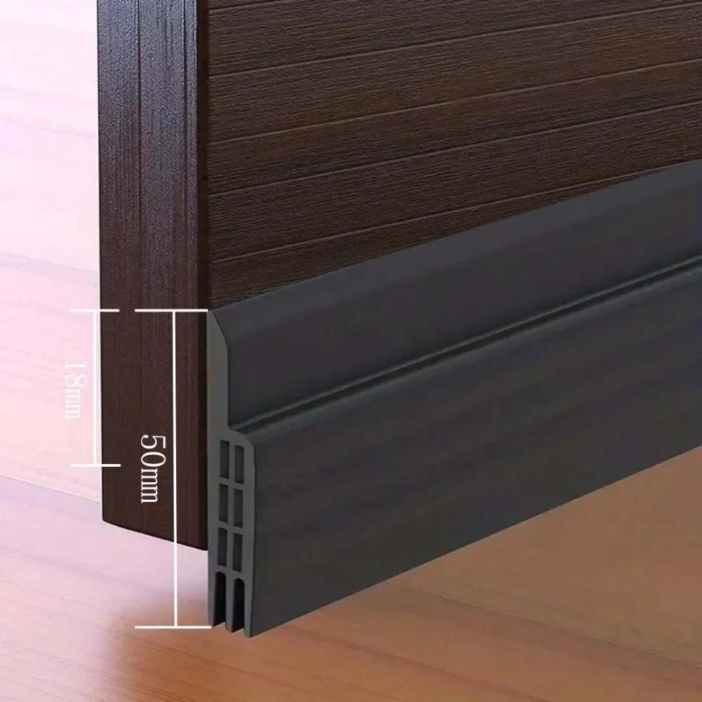 New Noise Cold Door Draft Stopper Air Insulation Draft Guard Weather Stripping Door Seal for Exterior & Interior Doors