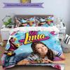 3pcs Violetta pattern bedding set duvet cover set includes duvet cover &pillowcases,perfect all season bedroom decoration&gift