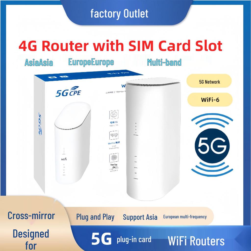 Двухдиапазонный гигабитный Wi-Fi 6 роутер 5G с настоящим совместным использованием сигнала 5G