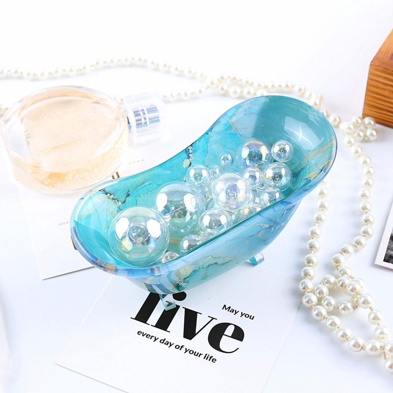 Soap Dish Resin Silicone Mold Jewelry Tray Resin Casting Mold Suitable for Jewelry Dish Holder Soap Dish Storage Box