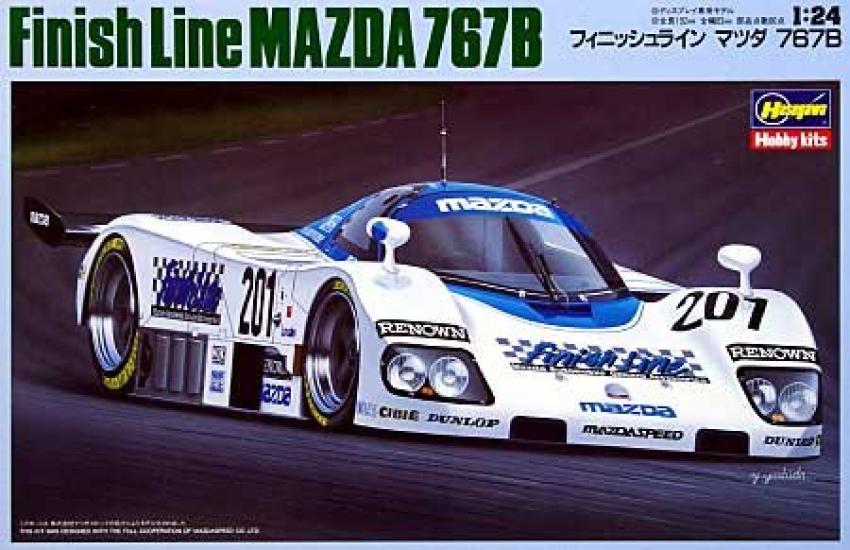 Finish Line Mazda 767B Out of Production 1/24