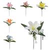 Real Touch Simulated Flower Handmade Wedding Bouquets Silk Fake Bouquets  Party Decor