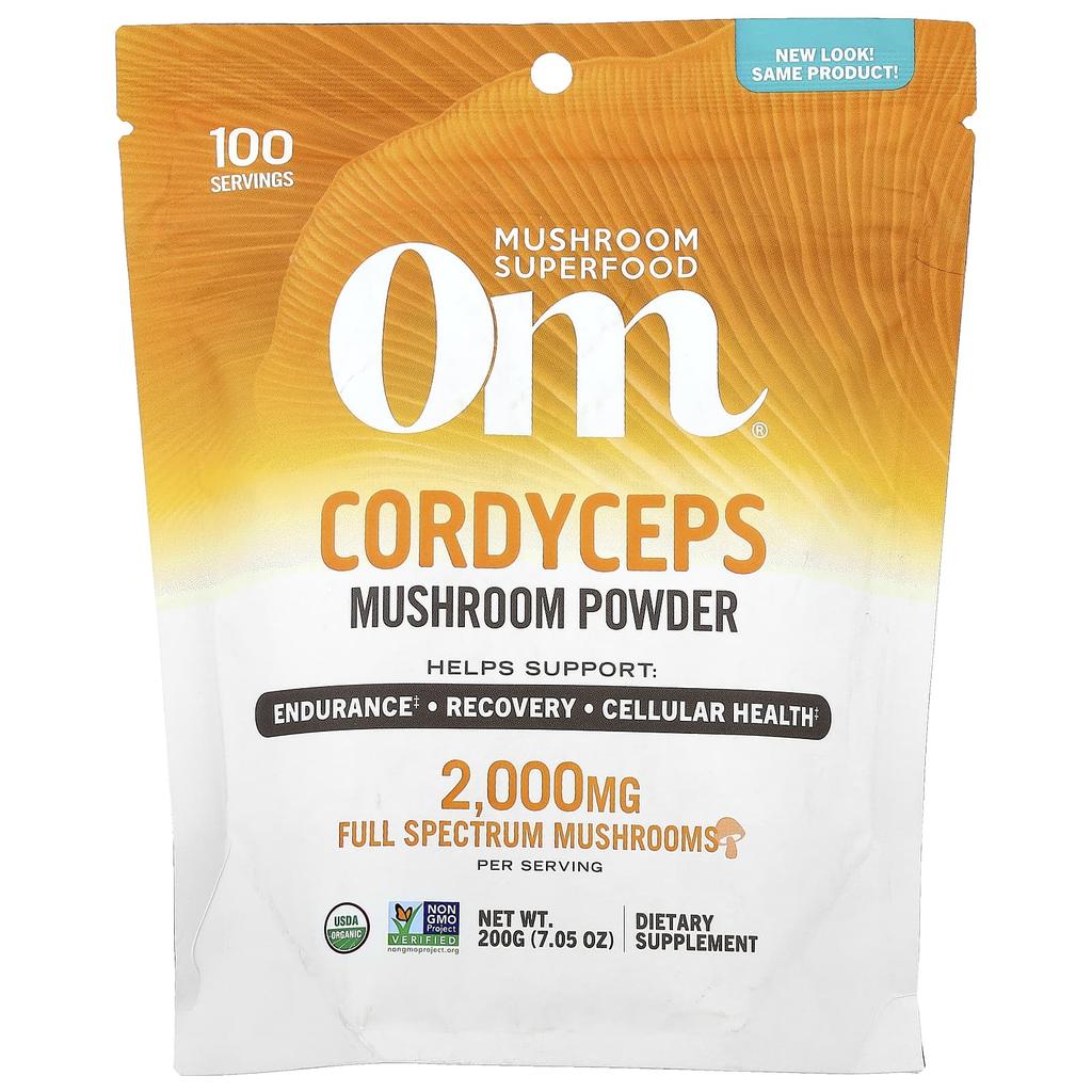 Mushroom Powder, Cordyceps Militaris, 200G(7.05Oz)