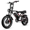 S8 Black 1000W * 2 Dual Motor Power 48V25AH Detachable Battery 20 * 4.0-inch Tire Ximano 7-speed Hydraulic Brake Maximum Speed 45KM/H Electric Bicycle