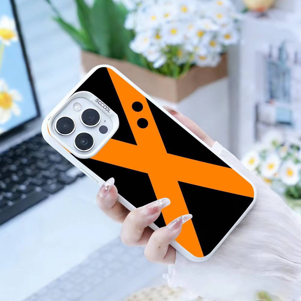 Чехол для телефона Katsuki Bakugo p-Hero Academia Для iPhone 17,16,15,14,13,12,Pro MAX Черный Матовый Ударопрочный Чехол