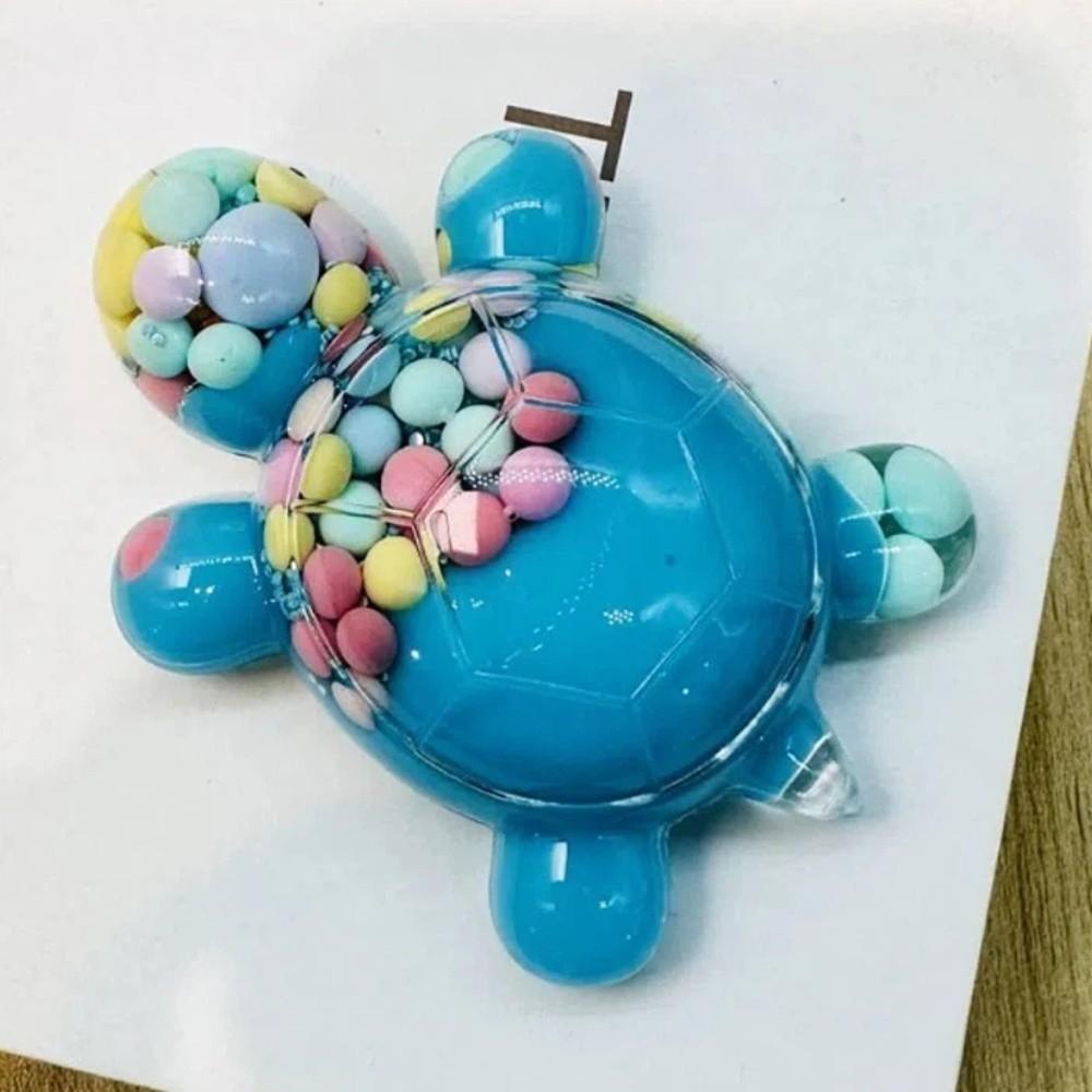 Lovely Cartoon Turtle Toy Cute Turtle Small Ornament Candy Color Turtle Dolls Couple Gifts
