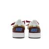 Nike Court Borough Cushioning, Wear Resistant Low top Skateboard Shoes Unisex Red DV5456-006(Team1463-)