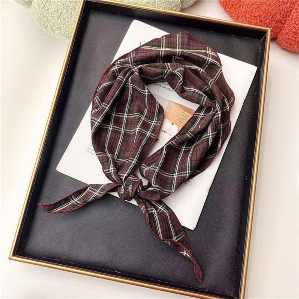 Multifunctional Triangular Scarf Simple Neck Warmer New Neckerchief for Autumn Season