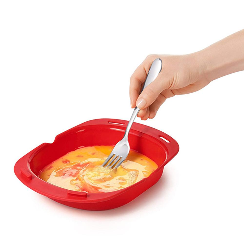 Силиконовая форма для омлета для микроволновой печи, кухонные принадлежности, силиконовая форма для приготовления омлета, яичные блины для яичных макмаффинов