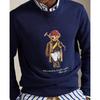 Polo Ralph Lauren Мужская флисовая толстовка с воротником-поло Медведь Поло Mnpokni16825170400