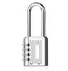 4 Digit Combination Lock Zinc Alloy Mechanical Number Password Hanging Lock for Storage Cabinet