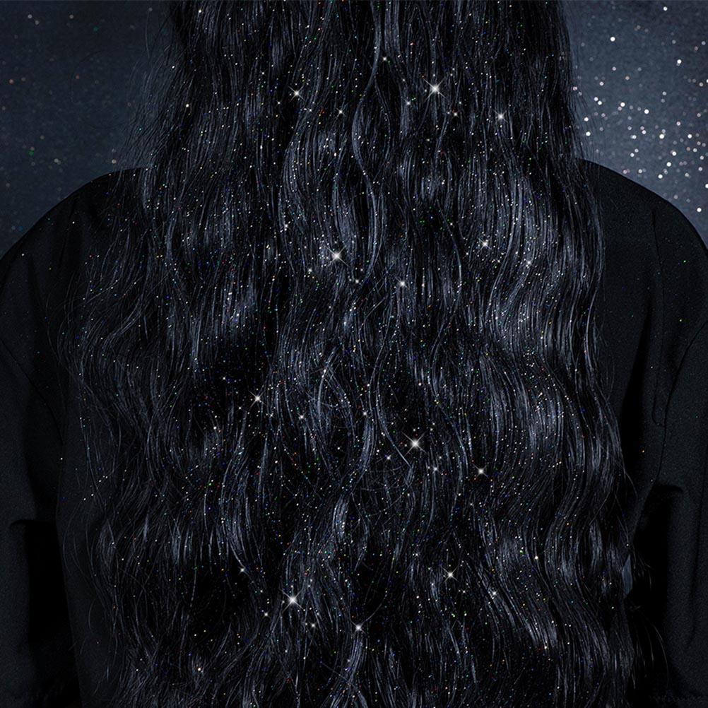 Блестящий спрей с блестками 60 мл Серебряный лак для волос с блестками для женщин Блестящая пудра Макияж Спрей для волос и