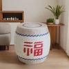 Круглая ротанговая подушка-пуф ручной работы, татами-пуфик, низкий стульчик для журнального столика в гостиную