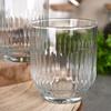 Set of 6 Lowball Drinking Glasses 300ml