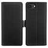 Wallet Case for iPhone 16e - TPU+Leather/PU, Black