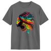 Rainbow Dashiki African Tribal WoUnisex Natural Roots Hair Small TShirt Unisex Crew Neck 100 Cotton T Shirt Short Sleeve Tee Shirt