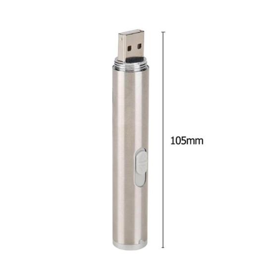 3 в 1 USB светодиодный мини-фонарик Яркий инфракрасный лазер УФ-лампа для обнаружения денег