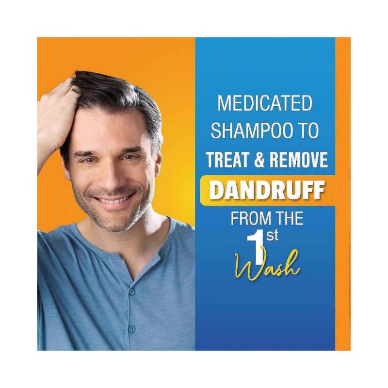 Anti-Dandruff Shampoo - Pink, 60ml, Soft Cleansing, for Men & Women, Fragranced 26s