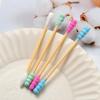 100Pcs Pink Double Head Cotton Swab Sticks Female Make Up Remover Cotton Nose Ears Cleaning Accessories