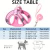 Vest Type Pet Chest Strap With Leash Soft Breathable Mesh For Small And Medium-Sized Dogs Summer Reflective Vest Strap Adjustabl