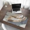 Abstract Waves Desk Pad for Keyboard and Accessories 90x45 cm